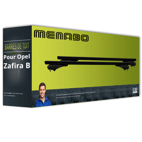 Barres toit aluminium pour - barres, de