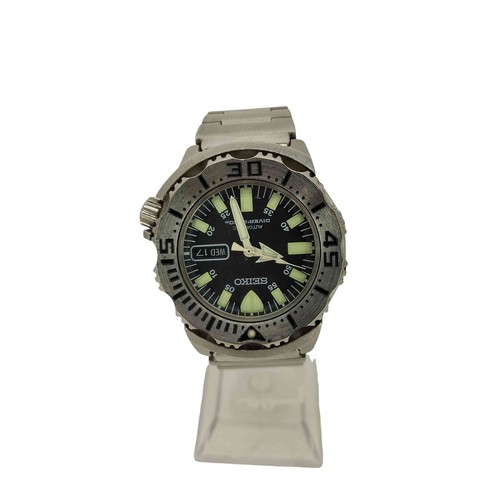 Montre monster noire - monster, seiko