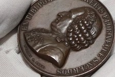 🧭 🇧🇪 EXPOSITION NATIONALE BELGE 1847 MEDAL MR ROGIER By Wurden 50mm B84YH42