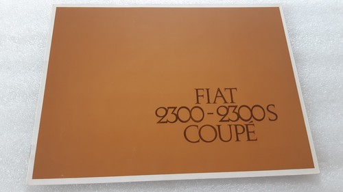 Brochure fiat 2300 - 2300, s