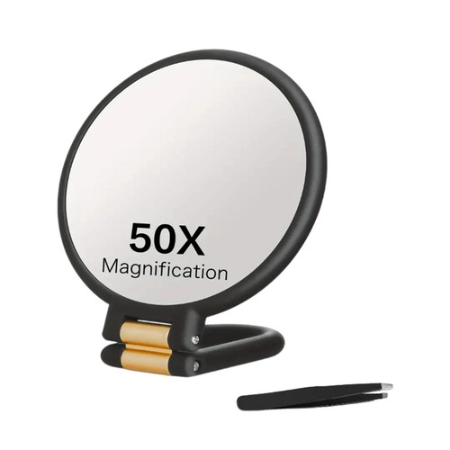 Miroir grossissant 50x - 50x, avec
