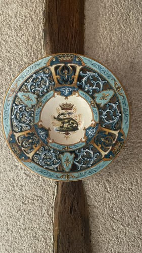 Assiette ajourée faïence - faïence, de