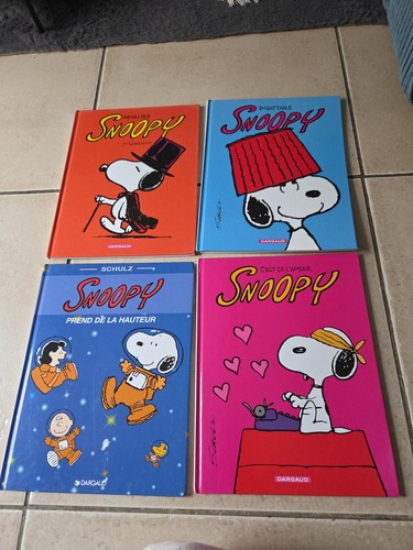 Lot snoopy dargaud - 4,