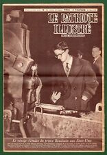 #47102 Belgium 21.3.1948. Magazine Patriote Illustre. Prince Baudouin