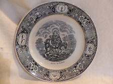 assiette religieuse ancienne