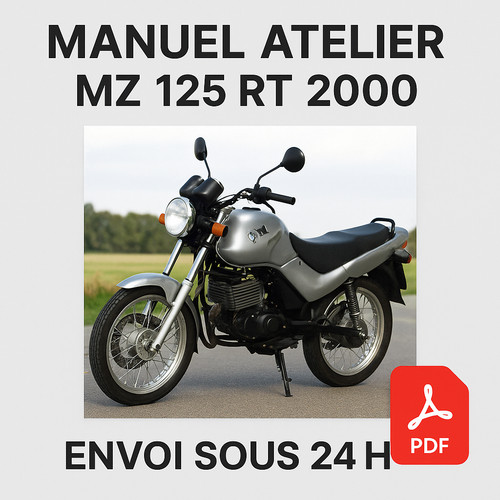 Manuel atelier 125 - rt, 2000