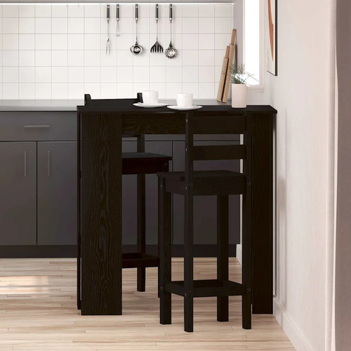 Table bar avec étagère - bar,