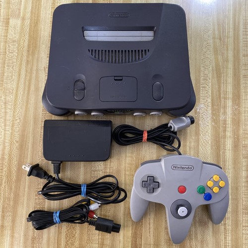 Nintendo black console - console, n64