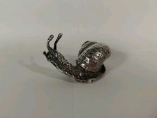 Figurine Escargot. Argent 800
