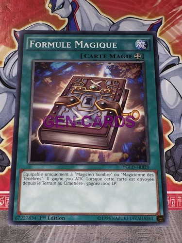 Carte formule magique - oh,