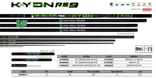 Maver pole kyon rs9 - maver,