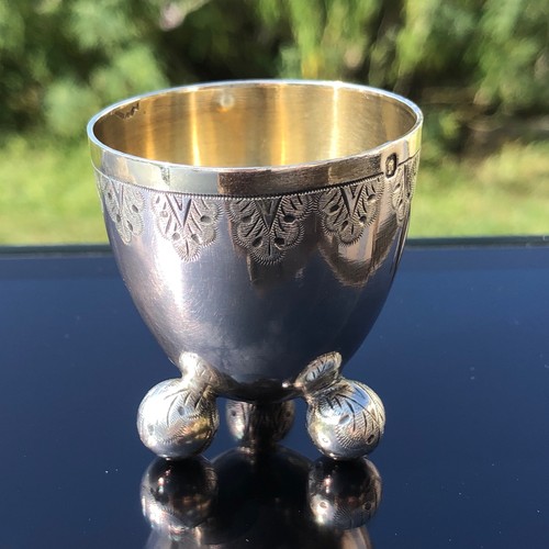 Coquetier ancien argent - ancien, en