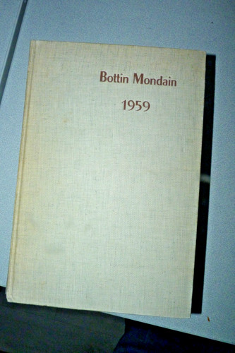 Bottin mondain 1959 - bottin,