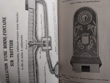 HAUTS FOURNEAUX FONDERIES DE PONT-A-MOUSSON 1914 GAZ TUYAUX CHEMIN DE FER ALBUM