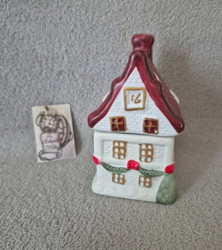 Boite maison décor noël - , en