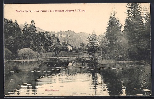 Cpa bonlieu jura le - cpa,