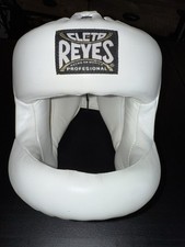 Cleto Reyes Traditional Face Saver Headgear OS White