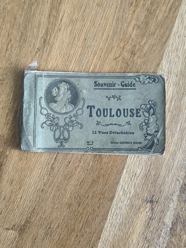 Ancien carnet carte - ,