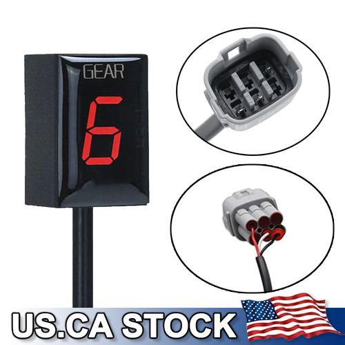 Motorcycle gear indicator - 1-6,