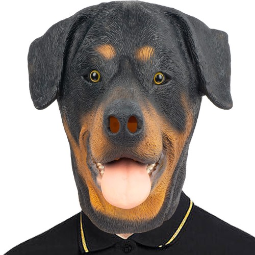 Masque rottweiler chien - rottweiler,