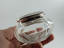 Boîte cristal et argent