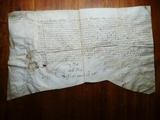 LOUIS XIV - Manuscrit sur