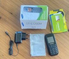 Samsung Keystone2 GT-E1200M European 2106 w/ Charger & Box great for travel