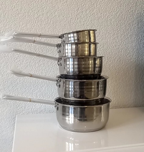 Lot casseroles inox - lot, 5