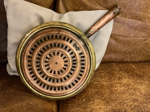 Bassinoire ancienne cuivre - en,