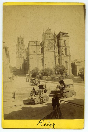Rodez cathédrale notre - rodez.,