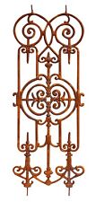 Balustrade clôture balcon rouille style antique fer rampe d'escalier 