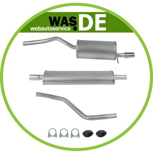 Kit pot echappement - kit, pour