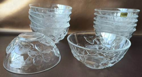 Bols verre transparent - 11,