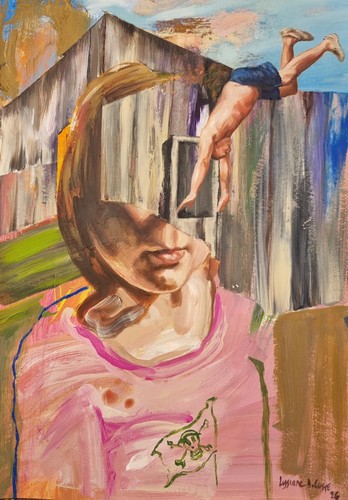 Lysiane coste acrylique sur - acrylique,