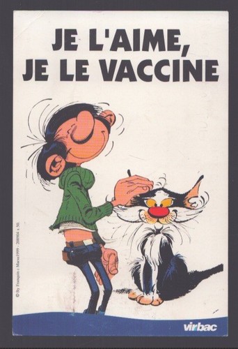 Carte postale gaston - postale,