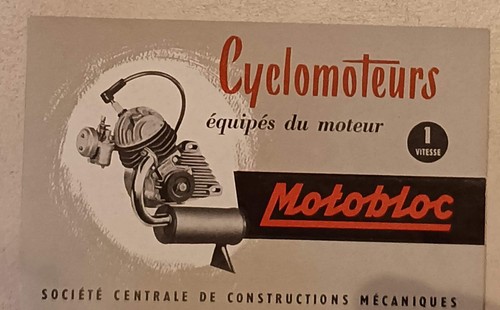 Catalogue motobloc 1 - motobloc, vitesse