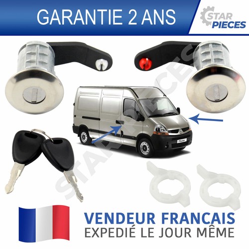 Barillets serrures avant - 2,