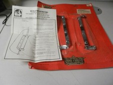 NOS Show Chrome Acrylic Windshield Deflectors Fits: Honda 1980-1983 GL1100 2-199