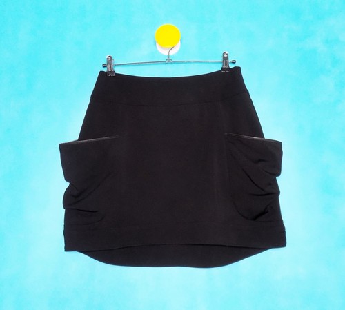 Jupe sarah pacini laine - pacini, noire