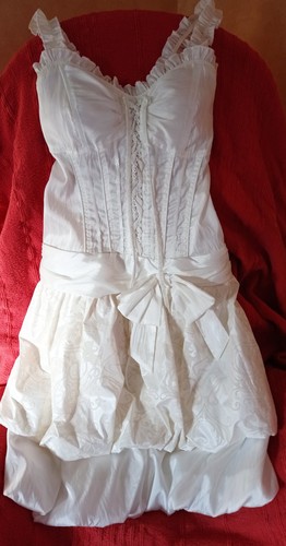Robe blanche fête - blanche, pour
