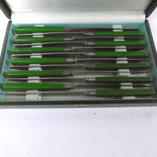 12 LTL Green Sleeve Blade Knives