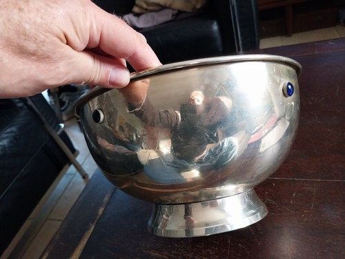 Vasque champagne metal - vasque,