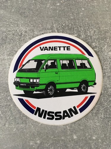 Autocollant nissan vanette - autocollant,