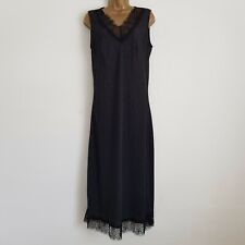 NEW Ulla Popken Plus Size 16-26 Black Polka Dot Lace Spotted Evening Midi Dress