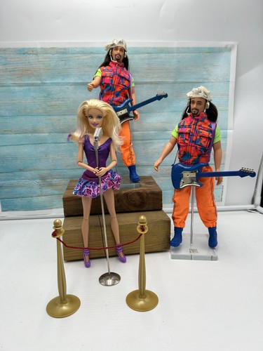 Barbie son rock band show - rock,