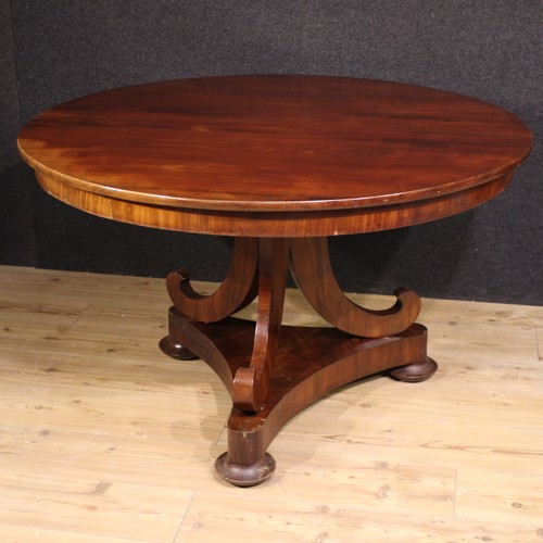 Table ronde hollandaise meuble