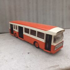 MINIALUXE BERLIET BUS ORANGE VERY GOOD CONDITION / COMPLETE AND FUNCTIONAL