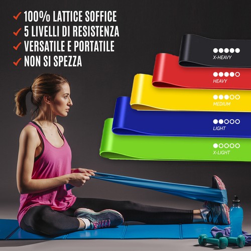 Bandes élastiques ensemble - bandes, 5