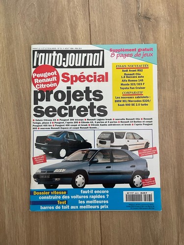 Revue auto journal - l'auto-journal, 1994