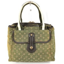 LOUIS VUITTON M92507 Monogram mini Sac Mary Kate Hand Bag Canvas khaki